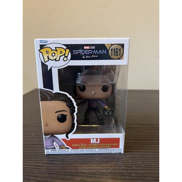 MJ Spider-man No Way Home Marvel Funko Pop #924 Zendaya Movies MCU Bobblehead - Picture 1 of 6